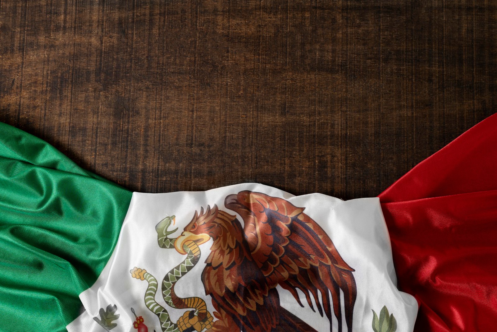 mexican-flag-with-eagle-floor-view