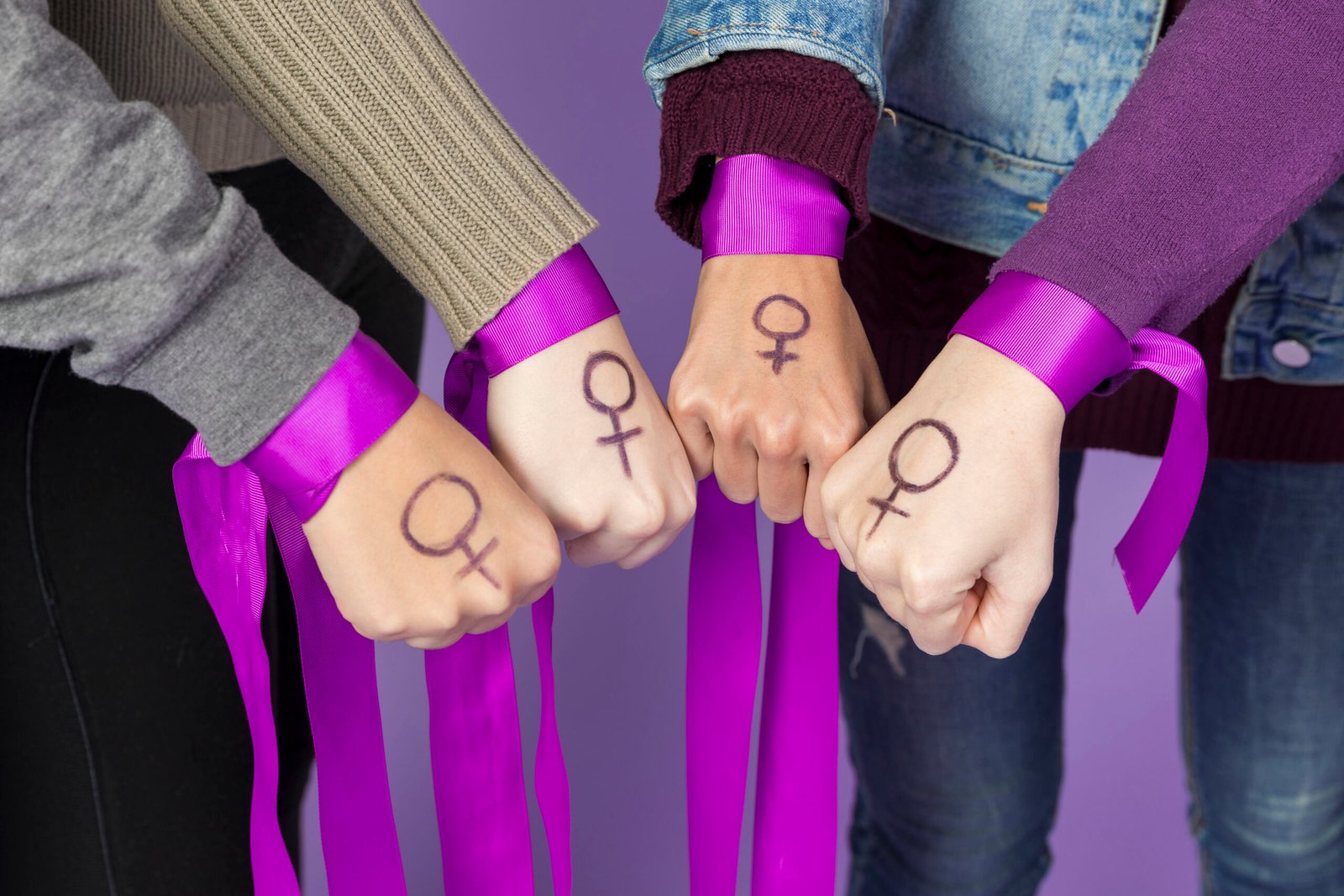 group-female-activists-together